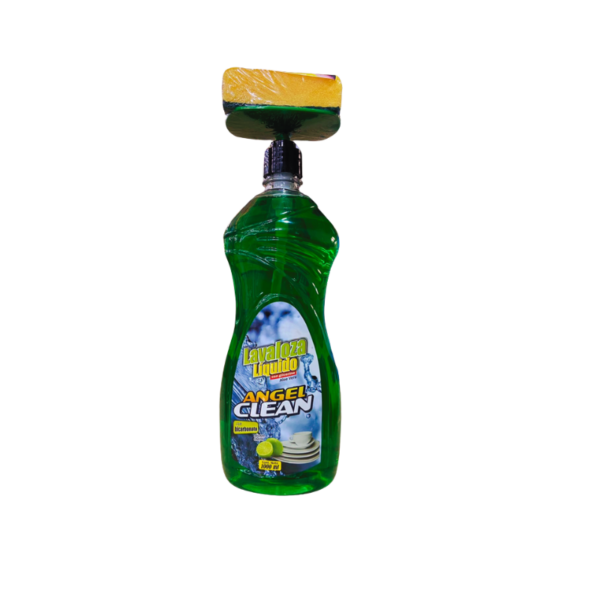 Lavaloza líquido con esponja<br>/ Dishwashing liquid with sponge